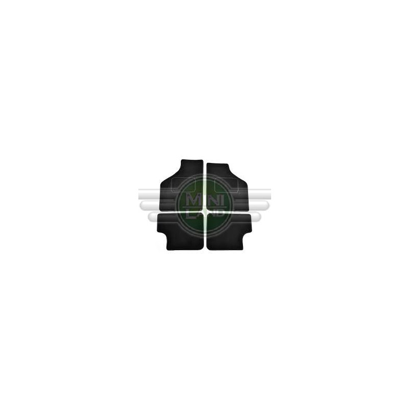 Dywaniki czarne bez logo - zestaw Dywaniki czarne bez logo - zestaw