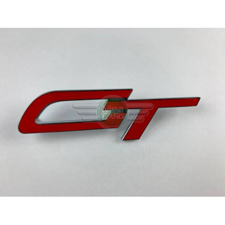 Emblemat 'GT', czerwony