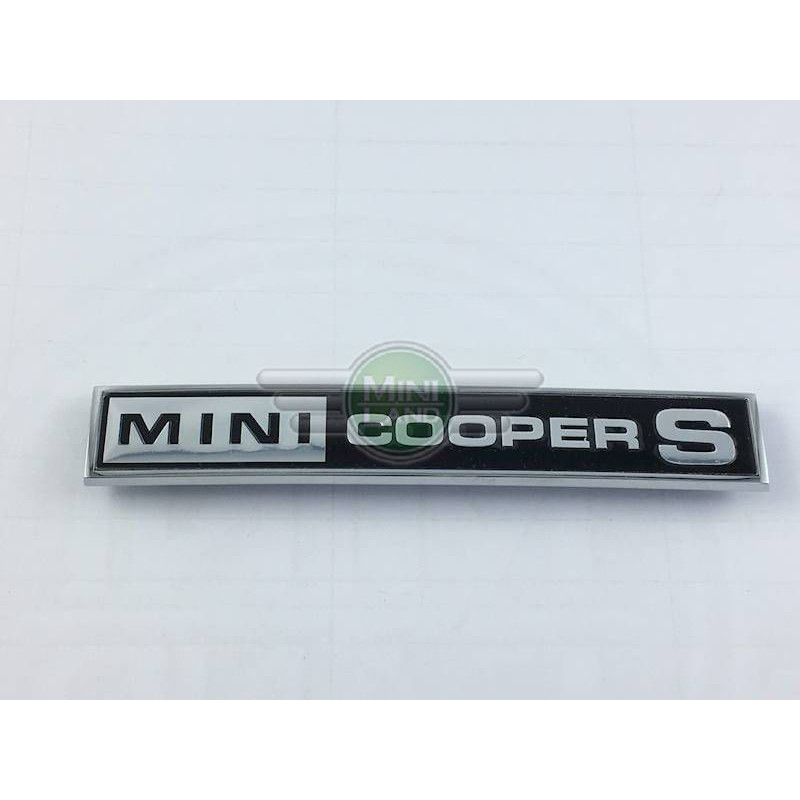 Emblemat na tylną klapę Cooper S Mk3 Emblemat na tylną klapę Cooper S Mk3