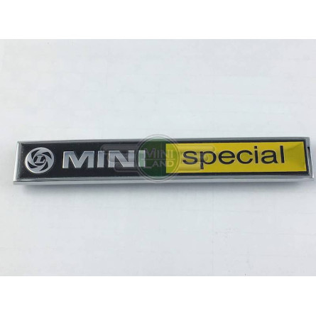 Emblemat na tylną klapę Mini Special Edition 