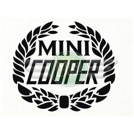 Naklejka laurel 'Mini Cooper', czarny