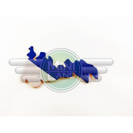 Emblemat 'British Isles' chromowany