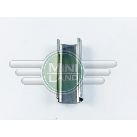 Spinka do rynienki dachu, chromowana