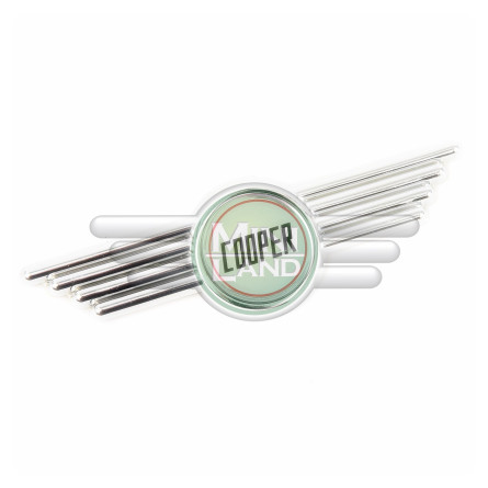 Emblemat ze skrzydełkami "Cooper" 