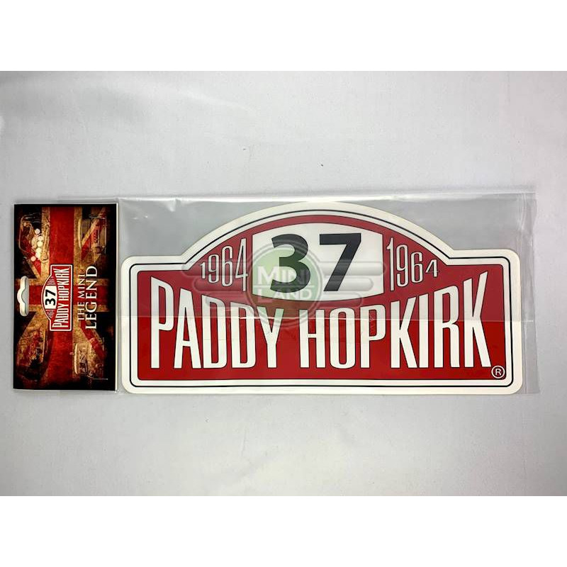 Naklejka 'Paddy Hopkirk Rally' (para) Naklejka 'Paddy Hopkirk Rally' (para)