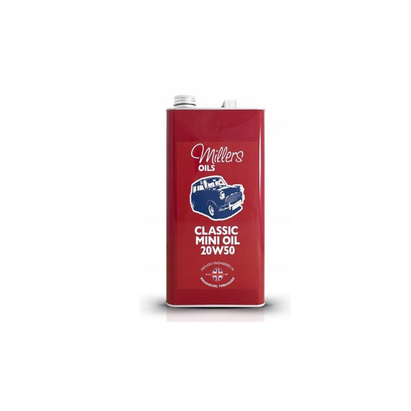 Olej Millers Oils Classic Mini Oil 20w50 - 5L Olej Millers Oils Classic Mini Oil 20w50 - 5L