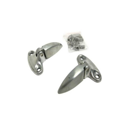 Zawiasy tylnej klapy - zestaw (metalowe)