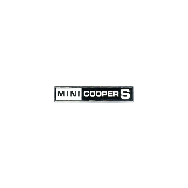 Emblemat na tylną klapę Cooper S Mk3 Emblemat na tylną klapę Cooper S Mk3
