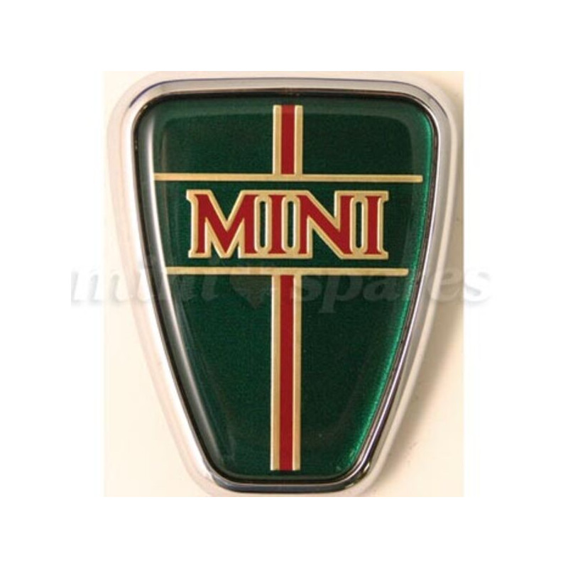 Emblemat 'MINI' na maskę