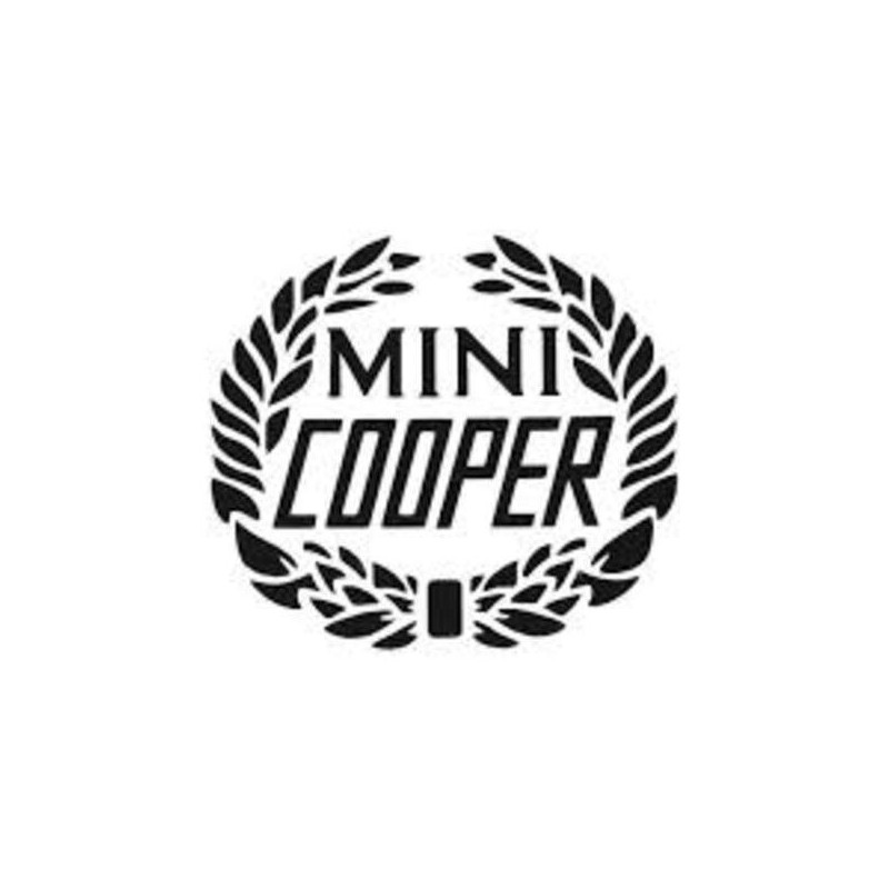 Naklejka laurel 'Mini Cooper', czarny