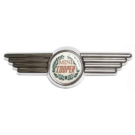 Emblemat 'Mini Cooper' ze skrzydełkami