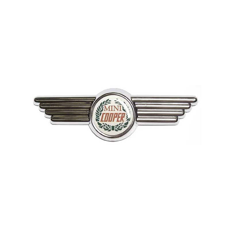 Emblemat 'Mini Cooper' ze skrzydełkami