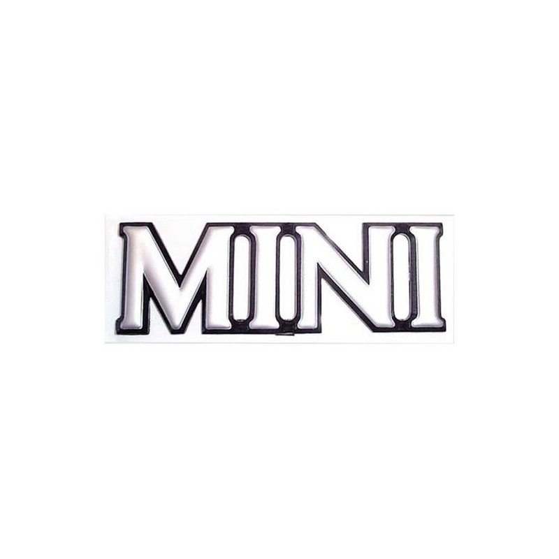 Emblemat na tylną klapę, napis "MINI" Emblemat na tylną klapę, napis "MINI"
