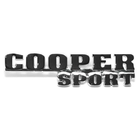 Emblemat 'Cooper Sport'