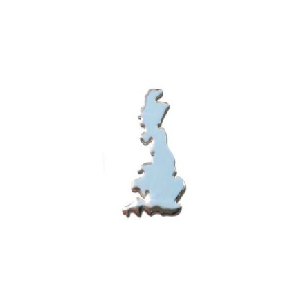Emblemat 'British Isles' chromowany