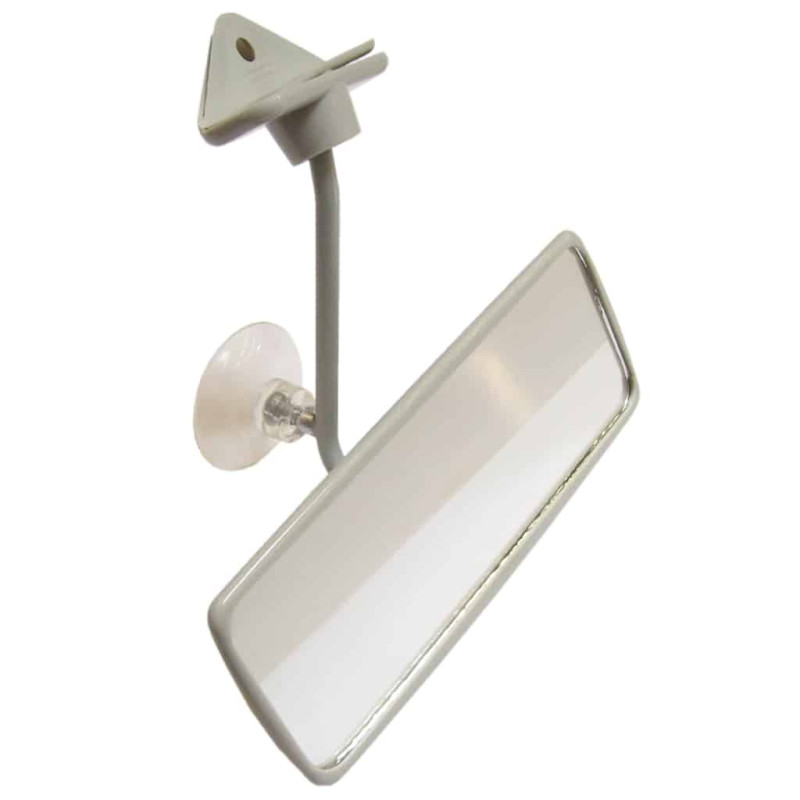 Lusterko wewnętrzne w kolorze szarym