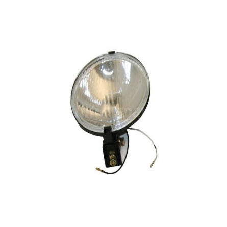 Lampa dalekosiężna, czarna obudowa