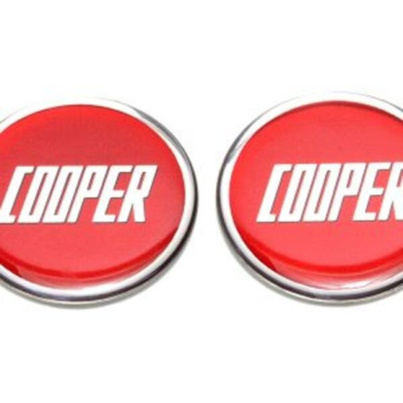 Emblemat 'Cooper', czerwony