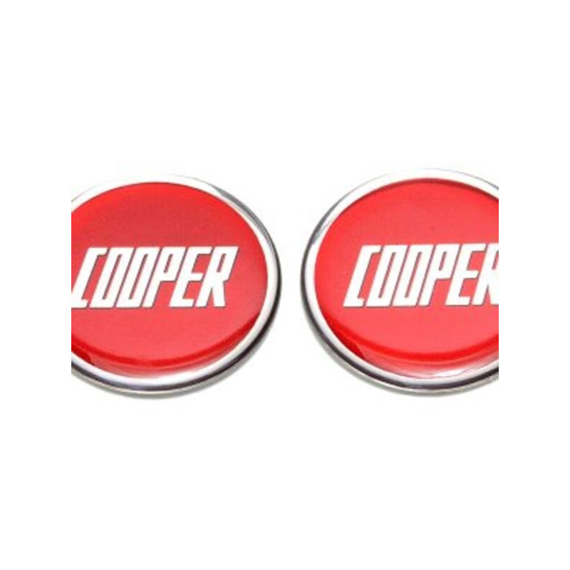 Emblemat 'Cooper', czerwony
