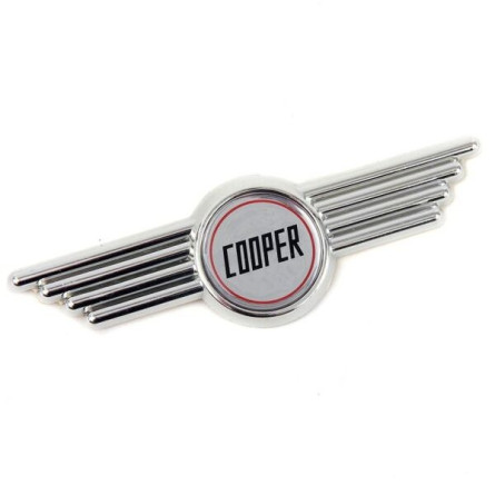 Emblemat ze skrzydełkami "Cooper" 