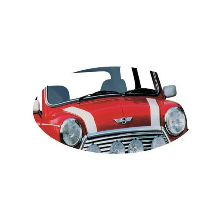 Paski na maskę - białe (para)