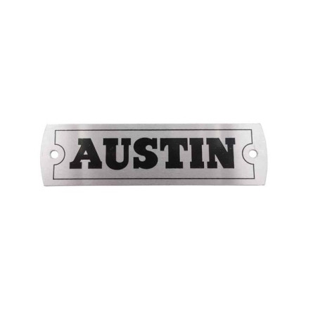 Tabliczka "Austin" na pokrywe zaworów(metal)