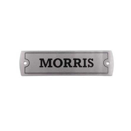 Tabliczka "Morris" na pokrywe zaworów(metal)