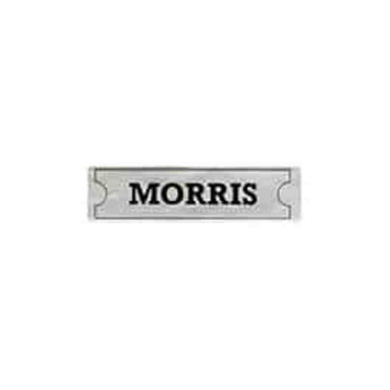 Naklejka "Morris" na pokrywe zaworów