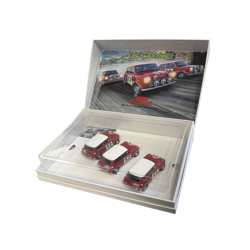 Zestaw modeli Mini Scalextric Monte Carlo 1965 Zestaw modeli Mini Scalextric Monte Carlo 1965