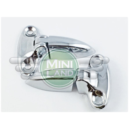 Zawiasy tylnej klapy - zestaw (chromowane)