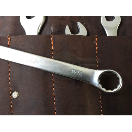 Klucze calowe płasko-oczkowe (zestaw)